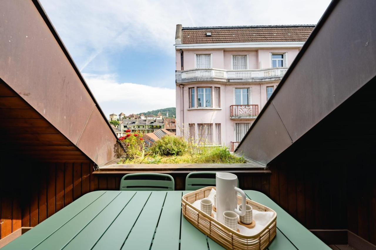 Le Duplex Vaugelas Atypique En Plein Centre Ville Annecy Extérieur photo